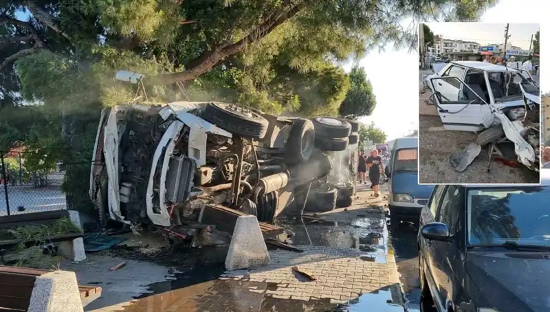 Freni Patlayan Kamyon, Trafikteki Otomobilleri Biçti: Korkutan Kaza Ayrıntıları