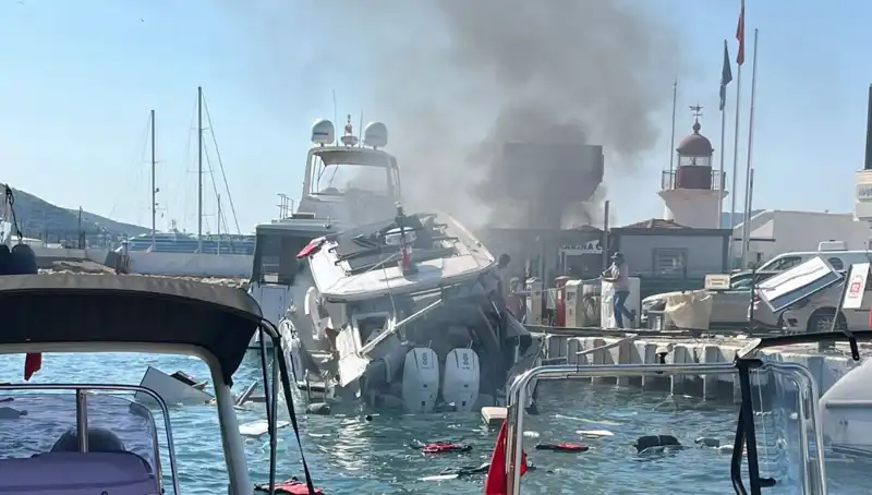 Bodrum'da Tekne Patlaması: Tatilcileri Korkutan Olayın Ayrıntıları