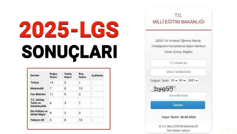 2025 LGS Sınav Sonuçları: Sorgulama İşlemleri Nasıl Yapılacak?