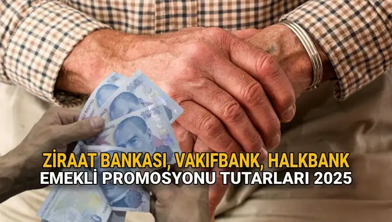 Emekli Banka Promosyonları 2025: Ziraat, Vakıfbank ve Halkbank Ne Sunuyor?