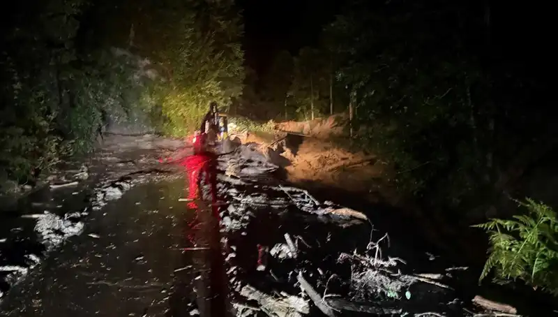Rize'de Şiddetli Yağışlar: Sel ve Heyelanların Yolu Açıldı!