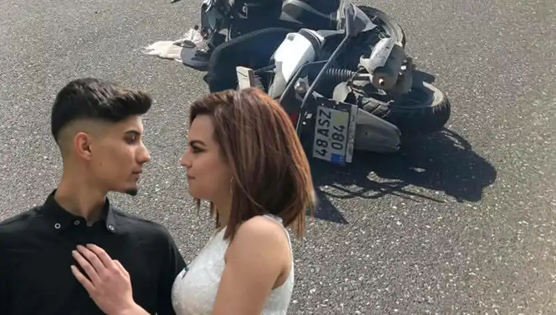 Üzümünü Yenen Genç Çift, Motosiklet Kazasında Hayatını Kaybetti