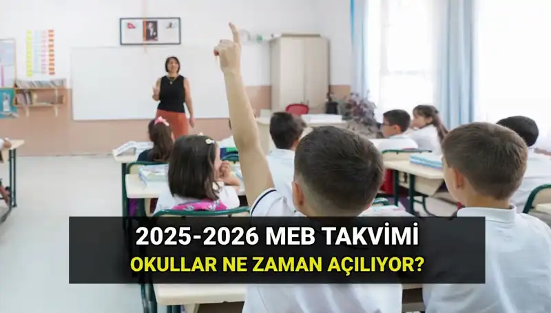 Okullar Ne Zaman Açılıyor? 2023-2024 Eğitim Takvimi Açıklandı