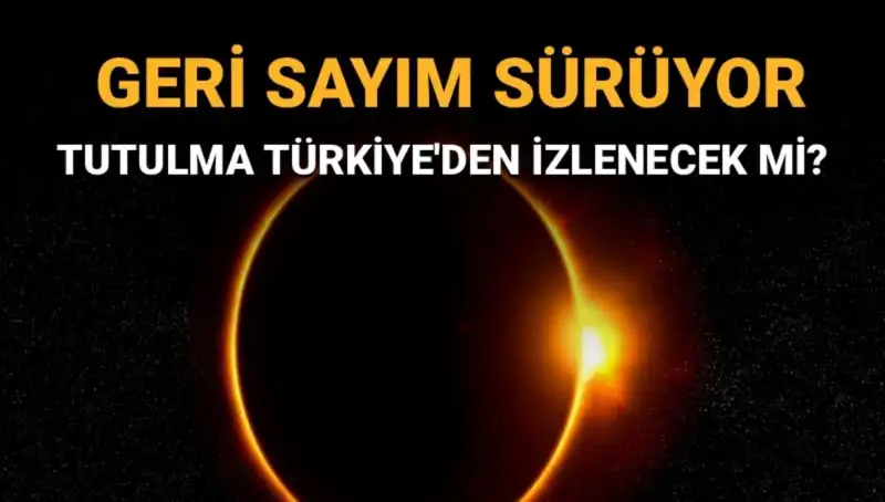Eylül Ayında Türkiye'den İzlenecek Güneş Tutulması Heyecanı!