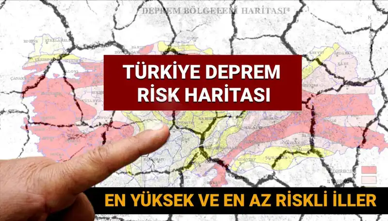 Türkiye'nin Deprem Riski Haritası 2025: Hangi İllerde Tehlike Var?
