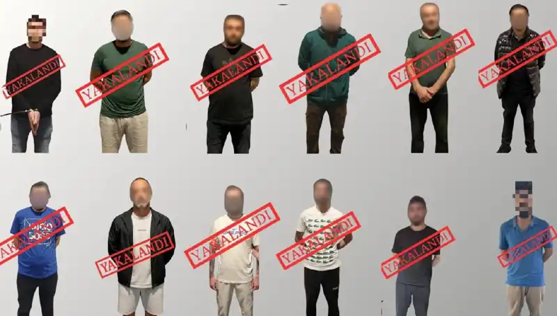 Ulusal Seviye Kaçaklar: Kırmızı Bültenle Aranan 12 Kişi Tutuklandı